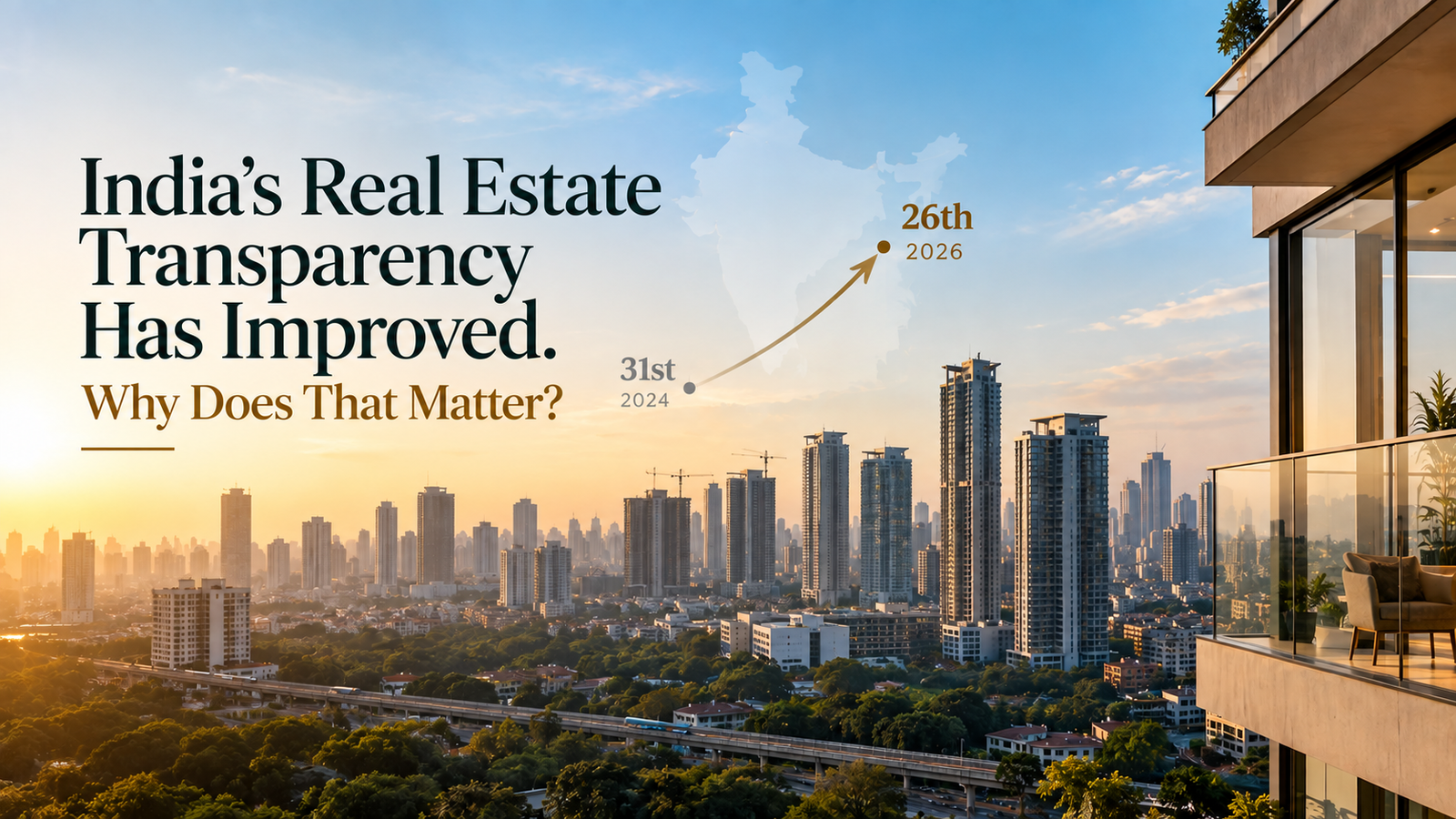 India's Real Estate Just Earned Global Trust. Here's What the New Transparency Ranking Means for You